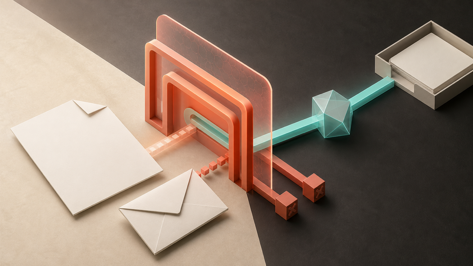 Visuel thématique pour «Comment connecter l’IA aux fichiers, au CRM, à l’agenda et à l’email ?» — Visuel 01