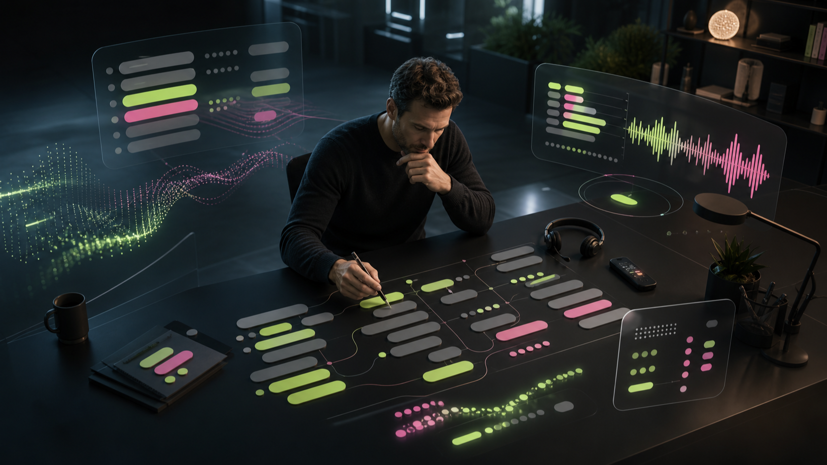 Visuel thématique pour «Comment analyser les appels et conversations commerciales avec l’IA ?» — Visuel de couverture